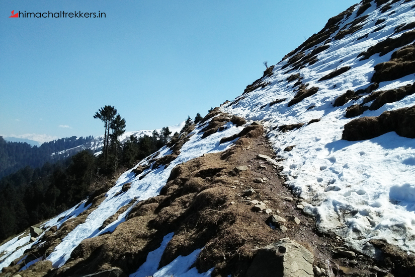 prashar hills with snow