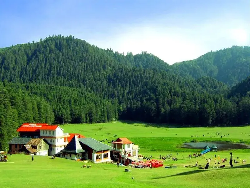 Lush green meadows and pine woods of Khajjiar – Mini Switzerland of India